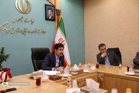 دیدار مدیرعامل کانون و معاون رئیس جمهور