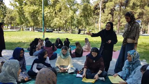 کرمانشاه.  گلستان‌خوانی