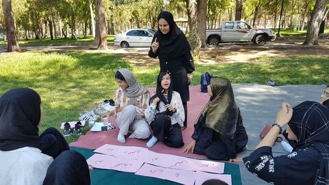 کرمانشاه.  گلستان‌خوانی