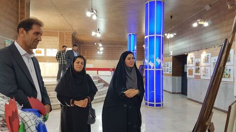 کرمانشاه.  نمایشگاه هفته دفاع مقدس