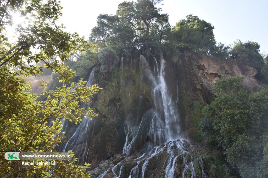 اردوی یکروزه کارکنان کانون پرورش فکری لرستان در آبشاربیشه خرم آباد