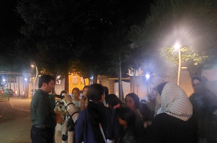 شب رصد ماه در گلپایگان؛ وداعی خاطرهانگیز با تابستان