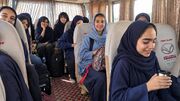سفر تربیتی دختران نوجوان کانون شماره‌شش شیراز به کامفیروز