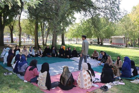 کرمانشاه.  اردوی کانون‌یاران