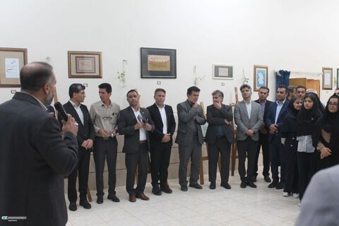 باغملک میزبان آثار هنرمندان خوزستان در مهرواره «خط مقدم» شد