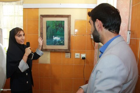 باغملک میزبان آثار هنرمندان خوزستان در مهرواره «خط مقدم» شد