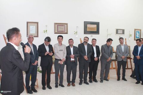 باغملک میزبان آثار هنرمندان خوزستان در مهرواره «خط مقدم» شد
