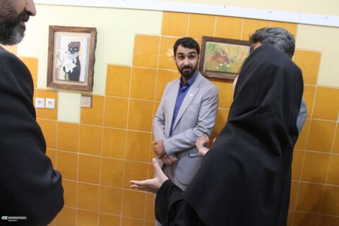 باغملک میزبان آثار هنرمندان خوزستان در مهرواره «خط مقدم» شد