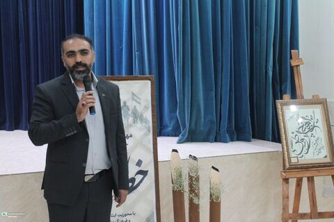 باغملک میزبان آثار هنرمندان خوزستان در مهرواره «خط مقدم» شد
