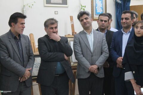 باغملک میزبان آثار هنرمندان خوزستان در مهرواره «خط مقدم» شد