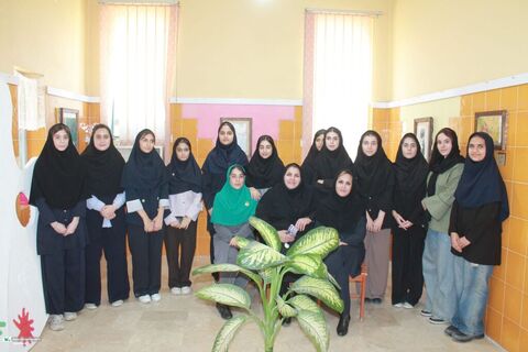 نشست مدیرکل کانون خوزستان با شورای نوجوان کانون باغملک