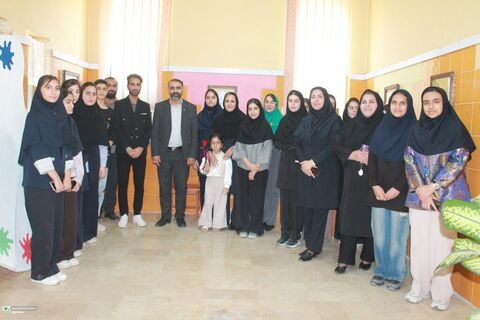 نشست مدیرکل کانون خوزستان با شورای نوجوان کانون باغملک