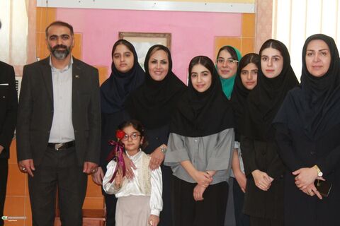 نشست مدیرکل کانون خوزستان با شورای نوجوان کانون باغملک