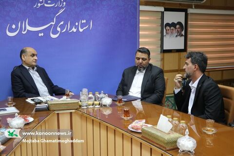 بخش اول سفر یک روزه معاون توسعه و مدیریت منابع کانون به استان گیلان