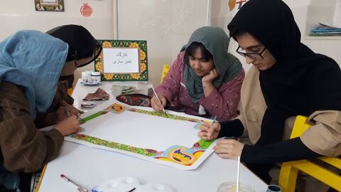 تجلی هویت ایرانی در دستان اعضای نوجوان کانون پرورش فکری آذربایجان‌غربی
