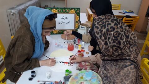 تجلی هویت ایرانی در دستان اعضای نوجوان کانون پرورش فکری آذربایجان‌غربی