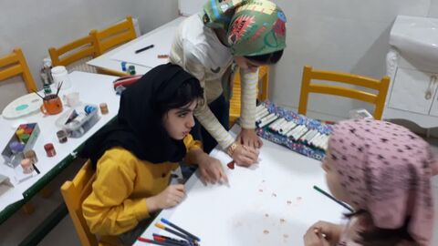تجلی هویت ایرانی در دستان اعضای نوجوان کانون پرورش فکری آذربایجان‌غربی