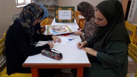 تجلی هویت ایرانی در دستان اعضای نوجوان کانون پرورش فکری آذربایجان‌غربی