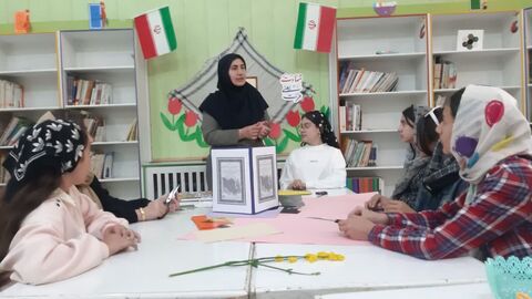 تجلی هویت ایرانی در دستان اعضای نوجوان کانون پرورش فکری آذربایجان‌غربی