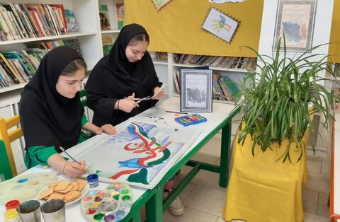 تجلی هویت ایرانی در دستان اعضای نوجوان کانون پرورش فکری آذربایجان‌غربی