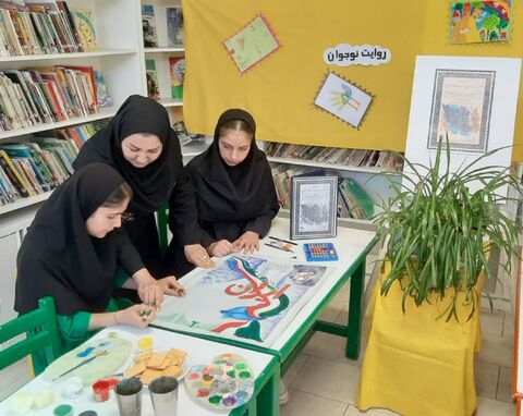 تجلی هویت ایرانی در دستان اعضای نوجوان کانون پرورش فکری آذربایجان‌غربی