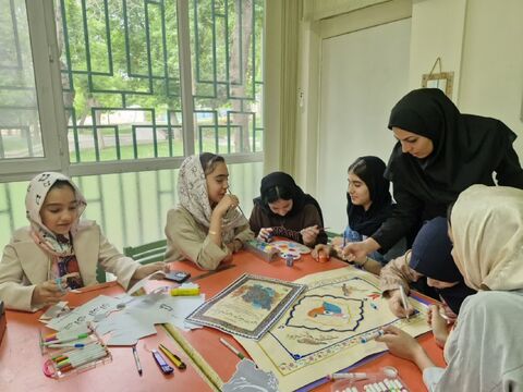 تجلی هویت ایرانی در دستان اعضای نوجوان کانون پرورش فکری آذربایجان‌غربی