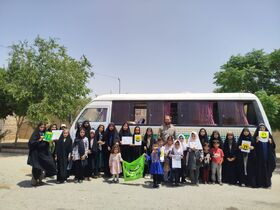 از کتاب و قصه تا سفال و تئاتر؛ تابستان پرهیجان کتابخانه سیار کانون در بشرویه