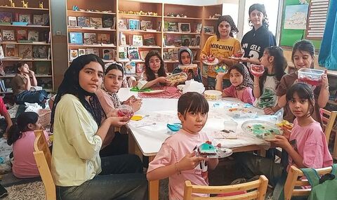 چند نما از فعالیت‌های تابستانی در مراکز فرهنگی‌هنری کانون قزوین