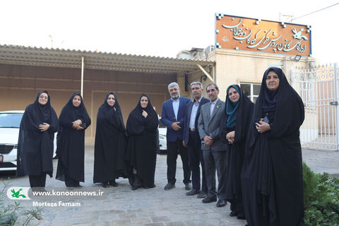 سرپرست کانون پرورش فکری کودکان و نوجوانان استان یزد به بازدید پرداخت
