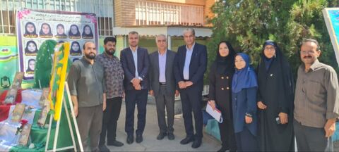 گزارش تصویری حضورمربیان مراکز نیشابور در آیین زنگ اول مهر