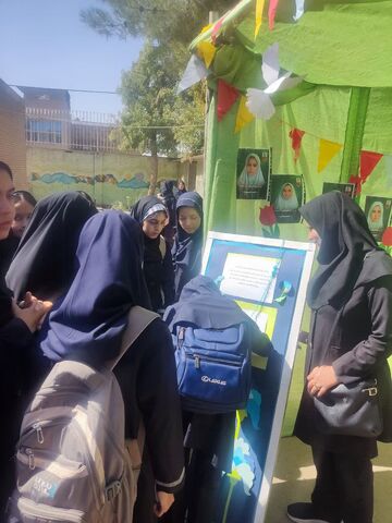 گزارش تصویری حضورمربیان مراکز نیشابور در آیین زنگ اول مهر