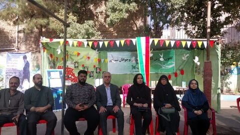 گزارش تصویری حضورمربیان مراکز نیشابور در آیین زنگ اول مهر
