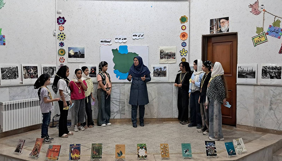 برنامههای ترویج فرهنگ ایثار و پایداری در مراکز کانون استان اردبیل برگزار شد