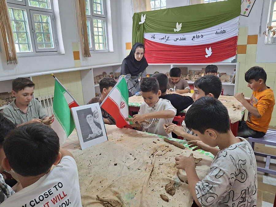 برنامه‌های ترویج فرهنگ ایثار و پایداری در مراکز کانون استان اردبیل برگزار شد