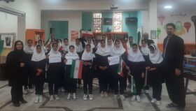 برگزاری برنامه‌های فرهنگی هفته دفاع مقدس با حضور دانش‌آموزان در کانون نودشه