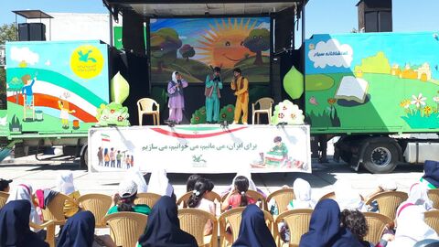 کرمانشاه.  تماشاخانه سیار. گودین کنگاور