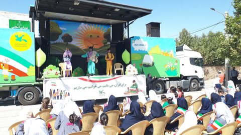 کرمانشاه.  تماشاخانه سیار. گودین کنگاور