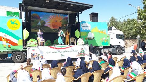 کرمانشاه.  تماشاخانه سیار. گودین کنگاور