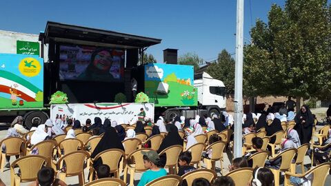 کرمانشاه.  تماشاخانه سیار. گودین کنگاور