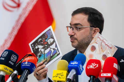 حامد علامتی، مدیرعامل کانون در نشست خبری هفته ملی کودک ۱۴۰۵