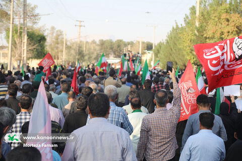 سرپرست کانون استان یزد در مراسم تشییع پیکر شهید مدافع امنیت