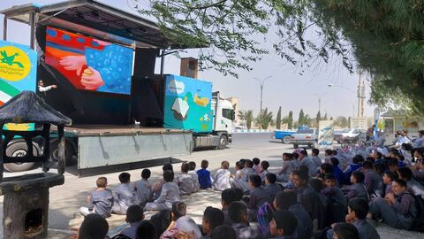 تماشاخانه سیار کانون در گلپایگان؛ روایت نمایشی وطن، مقاومت و همدلی در قاب هنر