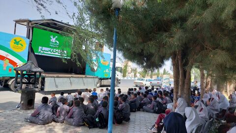 تماشاخانه سیار کانون در گلپایگان؛ روایت نمایشی وطن، مقاومت و همدلی در قاب هنر