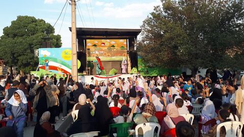 کرمانشاه.  کنگاور. تماشاخانه سیار