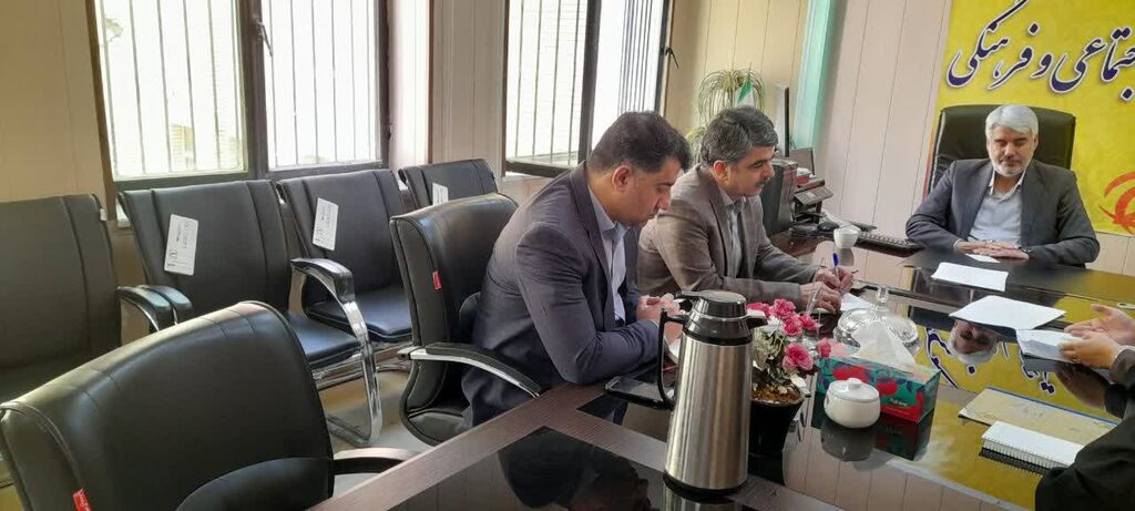 دیدار مدیرکل کانون پرورش فکری کودکان و نوجوانان استان با مدیرکل امور اجتماعی استانداری با محوریت هفته ملی کودک