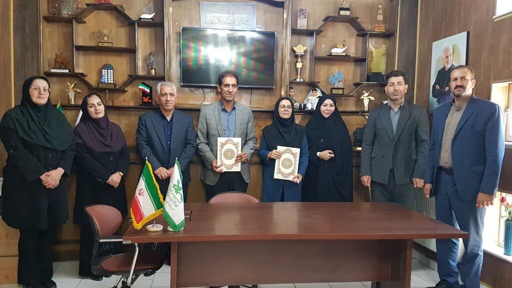 امضای تفاهم‌نامه همکاری مشترک کانون پرورش فکری و کتابخانه‌های عمومی استان کرمانشاه