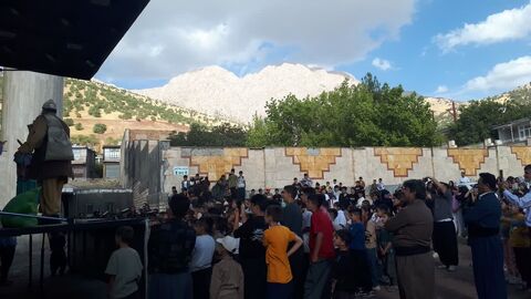 کرمانشاه.  تماشاخانه سیار. شاهو