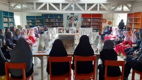 گزارش تصویری/ روایت حماسه و ایثار در مراکز کانون پرورش فکری استان همدان