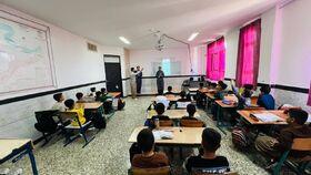برنامه‌های دفاع مقدسی کانون ثلاث باباجانی در مدرسه سیدالشهداء تازه‌آباد