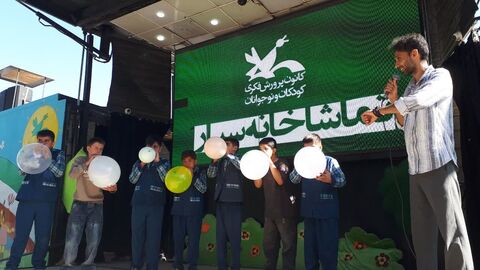 کرمانشاه.  تماشاخانه سیار. سنقر